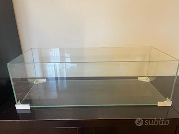 Acquario in vetro 78cm - Tartarughiera / Open Tank