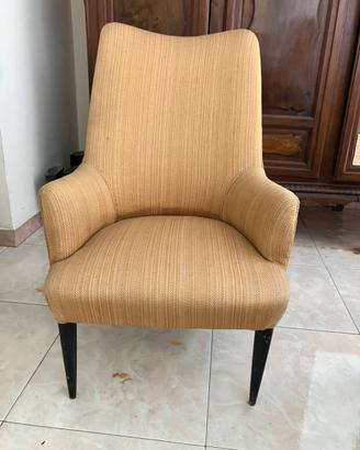 Poltrona vintage italiana anni '50/'60
