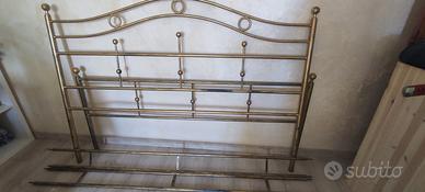 letto matrimoniale ferro battuto