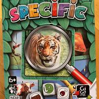Gioco Specific con scatola di latta