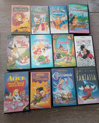 12 VHS Disney 