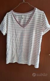 Maglietta a righe