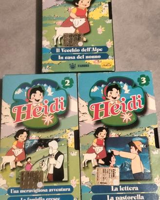 VHS Heidi 3 volumi 