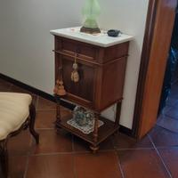 coppia di comodini '800 Luigi Filippo noce