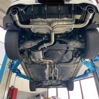 Golf GTI 7 7.5 8 scarico 76m skat con valvola