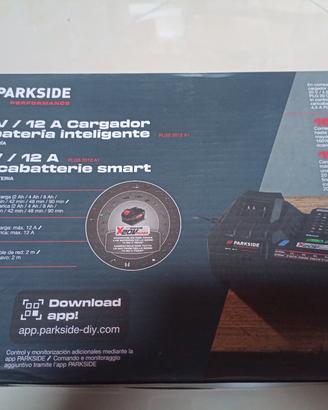 Caricabatterie smart 20v parkside 