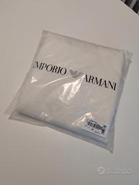 Coperta double face neonato Emporio Armani