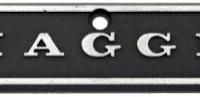 Targhetta per calandra RMS Classic PIAGGIO Vespa P