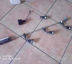 Faretti spot vintage binario iguzzini Artemide 70