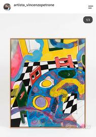 Quadro astratto 100x120 cm