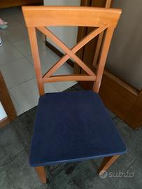 4 sedie da cucina o soggiorno