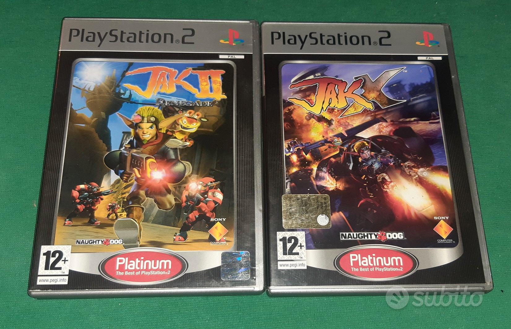 Jak 2 + Jak X PS2 Console e Videogiochi In vendita a Palermo