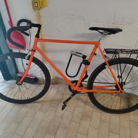 Bici da città - contropedale