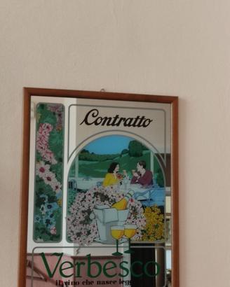 2 QUADRi A SPECCHIO VINTAGE VINO VERBESCO