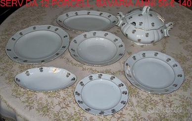 SERVIZIO PORCELLANA BAVARIA
