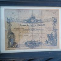 Diploma tiratore scelto 1902