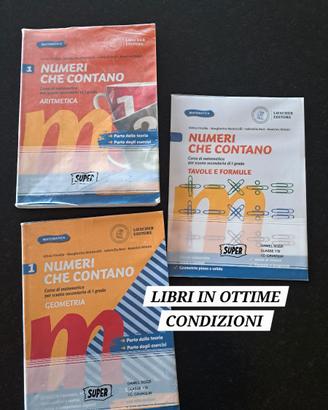 Numeri che contano 1 Libro per la Scuola Media