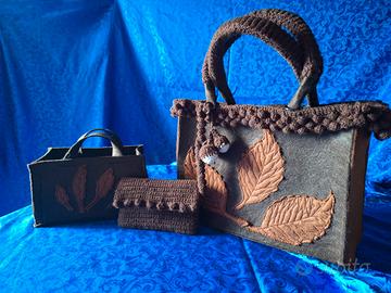 Borsa - Hand Made -  Serie Autumn Leaves