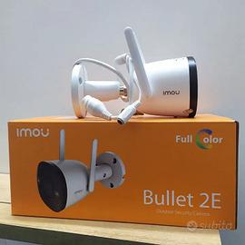 IMOU Bullet 2E 4MP con Faretti - Telecamera Wi-Fi