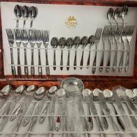 Servizio posate NUOVO Mondial Casa inox