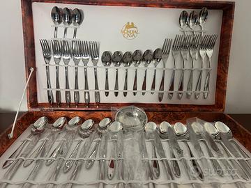 Servizio posate NUOVO Mondial Casa inox
