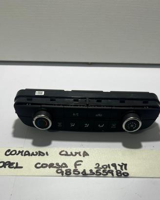 COMANDI CLIMA OPEL Corsa F Serie 9851355980 (19>)
