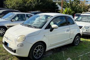 Fiat 500 bianca