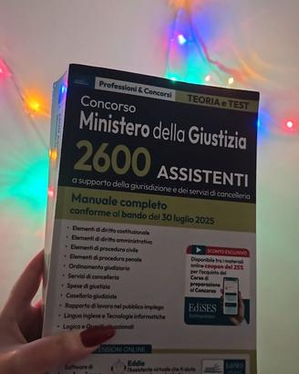 Ministero della Giustizia - 2600 Assistenti