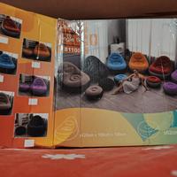 set poltrona +pouff gonfiabile 