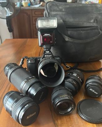 Macchina fotografica Nikon AF f-801s