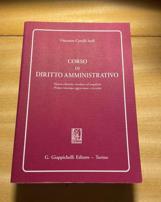 Corso di Diritto Amministrativo - Giappichelli