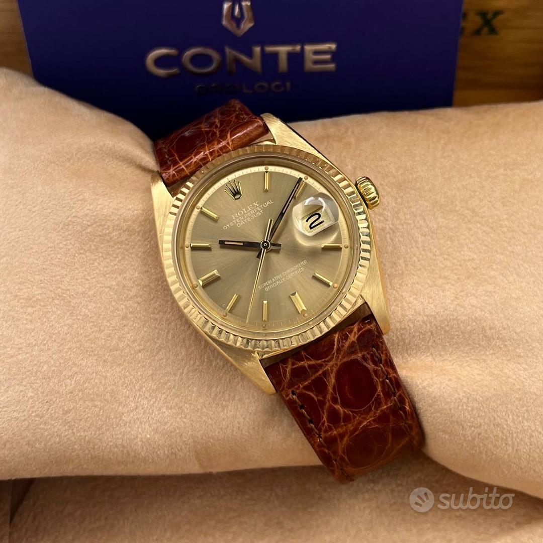 Subito Conte Orologi Srl 🟡 Rolex Datejust 36 – 1601