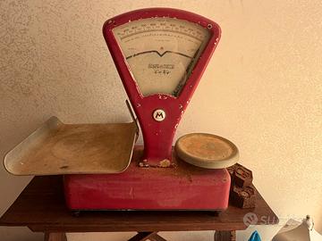Bilancia d’epoca Italiana Macchi con pesi original