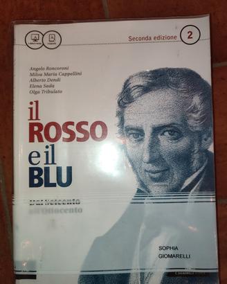 libro italiano - Il rosso e il blu
