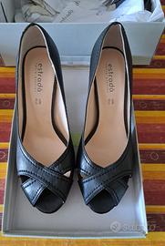 Scarpe con tacco nere Estradà 