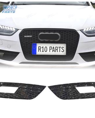 GRIGLIE PER AUDI A4 B8.5 12- LOOK RS4 NERO