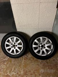 Gomme Bridgestone con cerchi Volkswagen