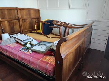 letto matrimoniale antico 