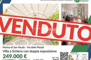 Villino su tre livelli con giardino privato