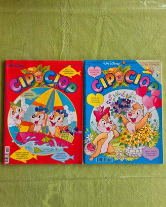 Due riviste Walt Disney Cip e Ciop