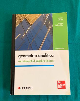 Geometria analitica M. Abate, C. De Fabritiis