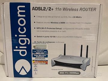 ROUTER (ADSL2/2+) DIGICOM MICHELANGELO Wave 300
