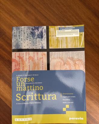 libro “forse un mattino Scrittura”