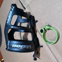 Porta borraccia più collarino, tubo stella