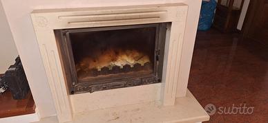 Camino in ghisa e cornice