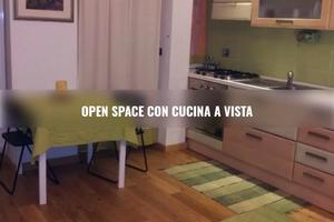 San pietro monolocale arredato con balcone