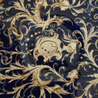 Piatto ceramica blu "FAENZA"