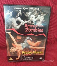 Dvd Horror Revenge Of The Zombies + Voodoo Woman 
