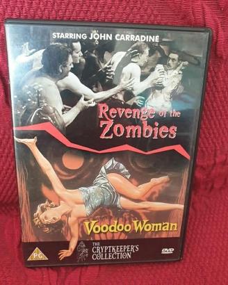Dvd Horror Revenge Of The Zombies + Voodoo Woman 