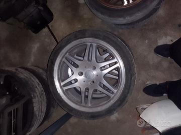 Cerchi e gomme smart brabus 451